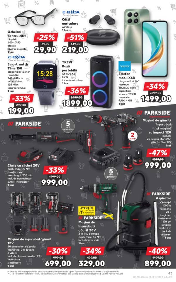 Cataloage Kaufland: Descoperă ofertele din perioada 6.11 - 12.11 - 06-11-2025 - 12-11-2025.