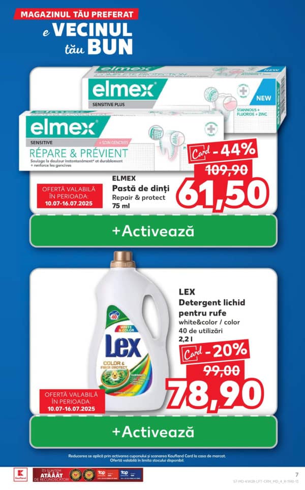 Cataloage Kaufland: Descoperă ofertele din perioada 10.07 - 16.07 - 10-07-2025 - 16-07-2025.
