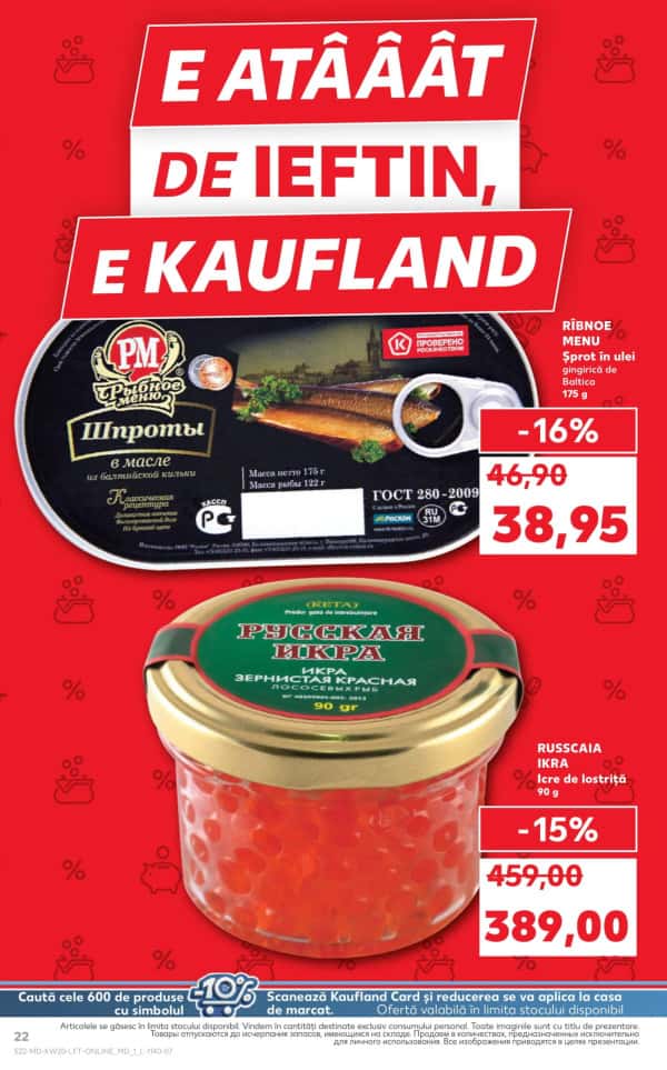 Каталоги Kaufland: откройте для себя предложения недели 15.05 - 21.05 - 15-05-2025 - 21-05-2025.