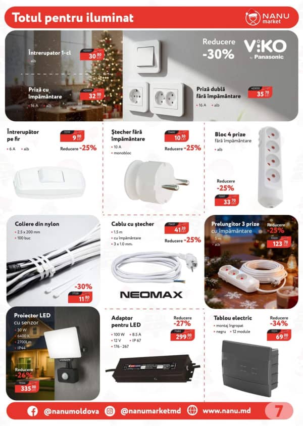 Cataloage Nanu Market: Ofertă promoțională - 15-11-2025 - 31-12-2025.