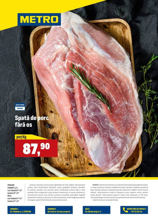 Каталоги Свежие продукты METRO (Nr. 50) - 11-12-2025 - 17-12-2025.