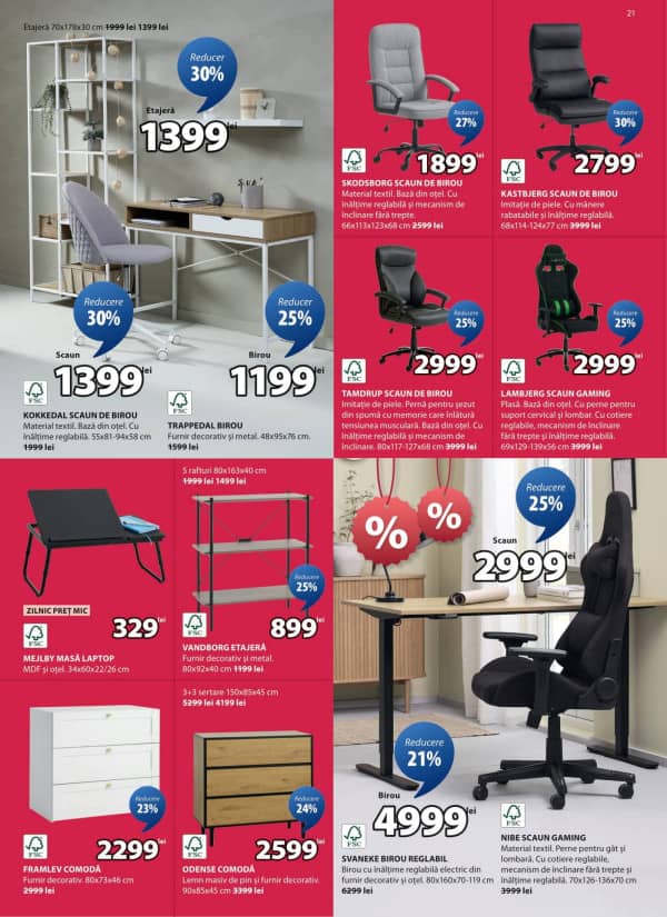 Cataloage JYSK: Oferta lunii iulie - 26-06-2025 - 30-07-2025.