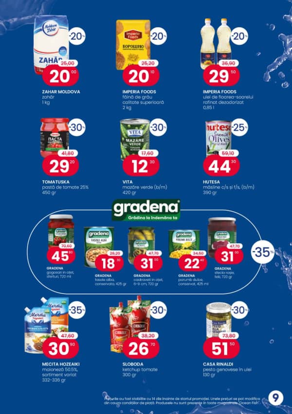 Cataloage Ocean Fish: Oferta lunii aprilie - 07-04-2026 - 30-04-2026.