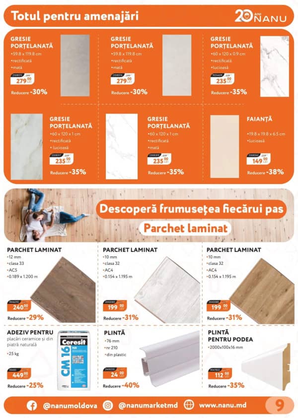 Cataloage Nanu Market: Reduceri de toamnă - 15-09-2025 - 31-10-2025.