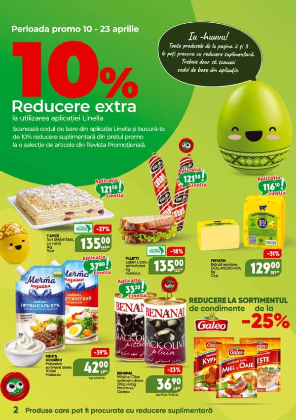 Cataloage Linella: Reduceri Pascale - 10-04-2025 - 23-04-2025.
