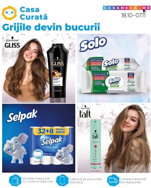 Cataloage Casa Curată: Oferte lunii octombrie - 18-10-2025 - 07-11-2025.