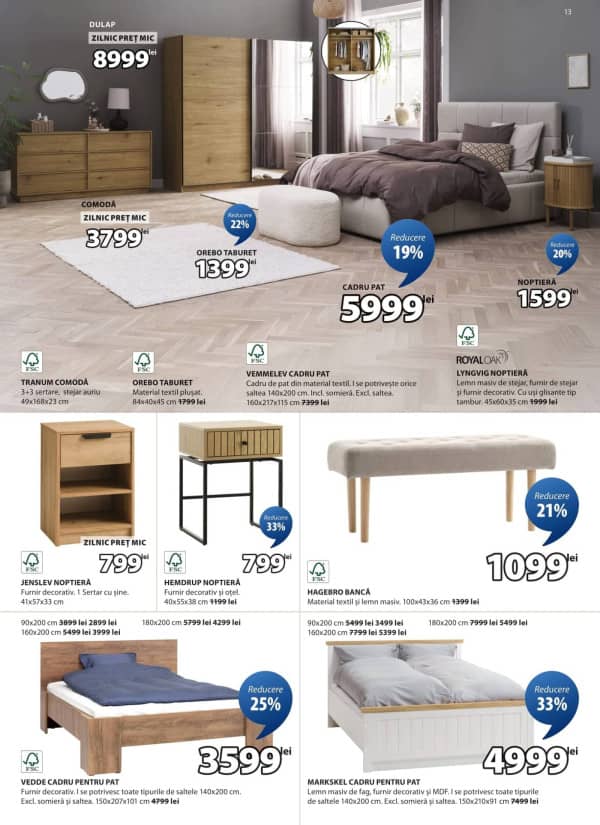 Cataloage JYSK: Reduceri de toamnă - 25-09-2025 - 29-10-2025.