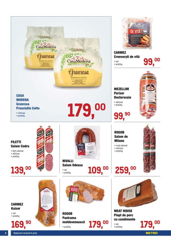 Cataloage Catalog produse alimentare de la METRO (Nr. 5) - 06-03-2025 - 19-03-2025.