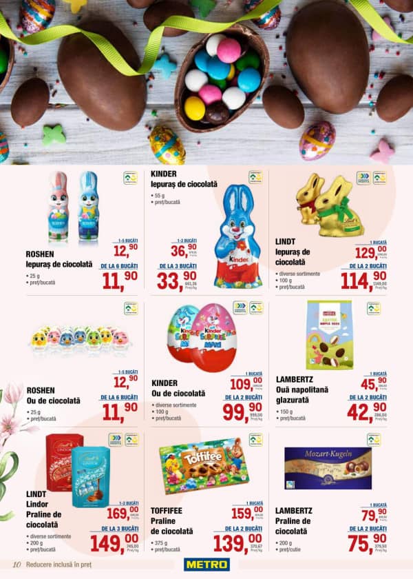 Cataloage METRO: Ofertă Pascală - 02-04-2026 - 22-04-2026.