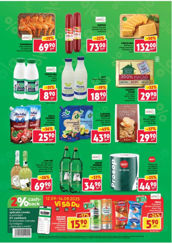 Cataloage Linella: Oferta săptămânii Nr.37 - 11-09-2025 - 17-09-2025.