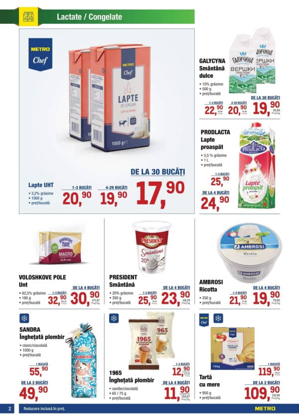 Cataloage Catalog produse alimentare de la METRO (Nr. 14) - 10-07-2025 - 23-07-2025.