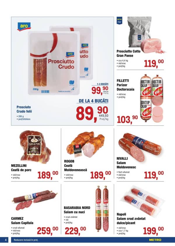 Cataloage Catalog produse alimentare de la METRO (Nr. 26) - 25-12-2025 - 08-01-2026.