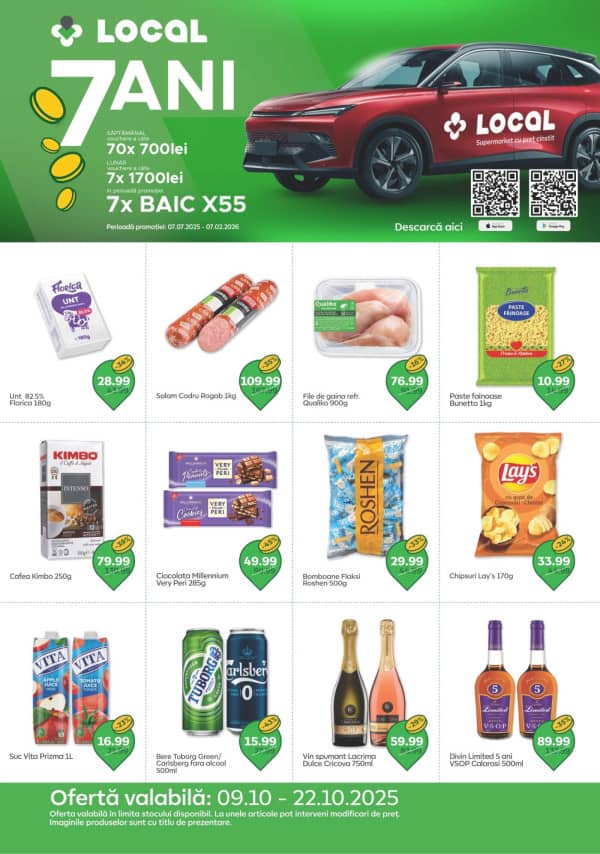 Cataloage Local Discounter: Oferta lunii octombrie - 09-10-2025 - 22-10-2025.