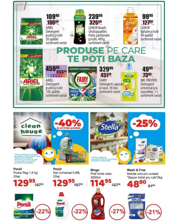Cataloage Casa Curată: Oferta lunii august - 09-08-2025 - 05-09-2025.