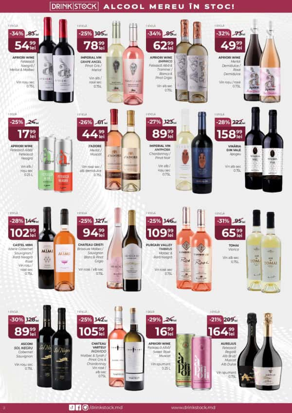 Cataloage Drink Stock: Promoțiile lunii septembrie - 01-09-2024 - 30-09-2024.