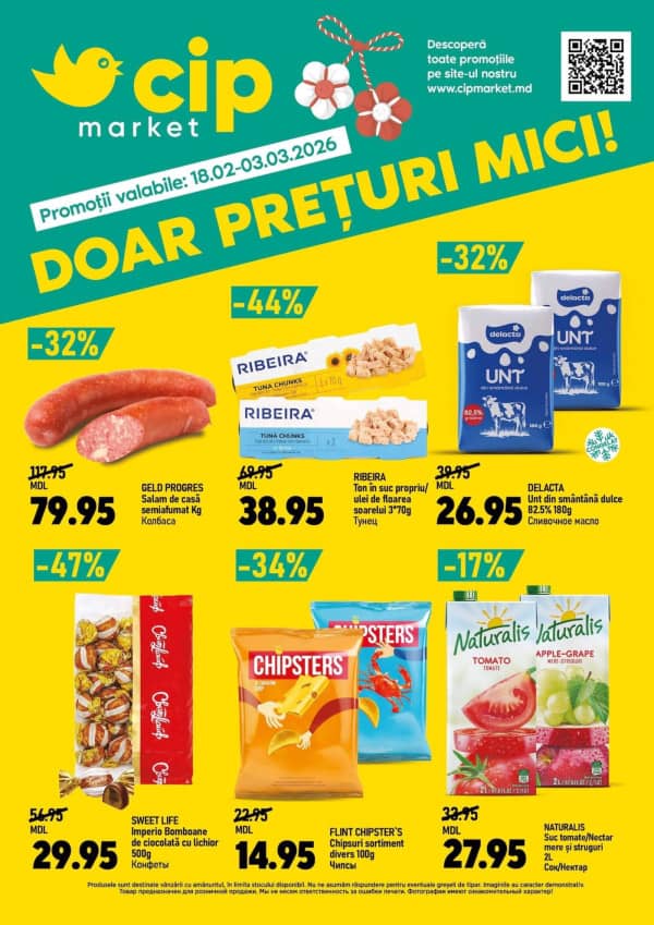 Cataloage CIP Market: Reduceri de iarna - 18-02-2026 - 03-03-2026.
