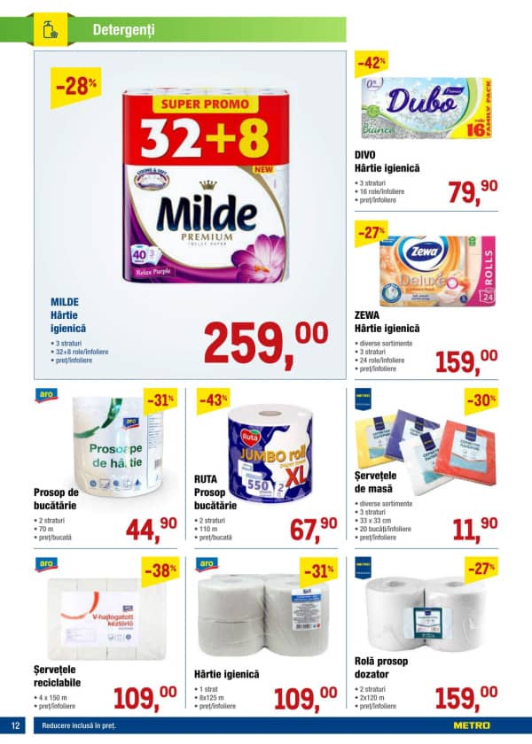 Cataloage Catalog produse alimentare de la METRO (Nr. 7) - 02-04-2026 - 15-04-2026.