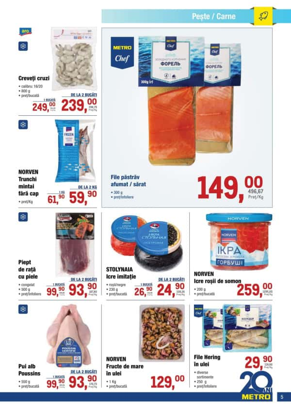 Cataloage Catalog produse alimentare de la METRO (Nr. 24) - 21-11-2024 - 04-12-2024.