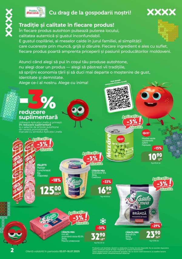 Cataloage Linella: Ofertă promoțională - 03-07-2025 - 16-07-2025.