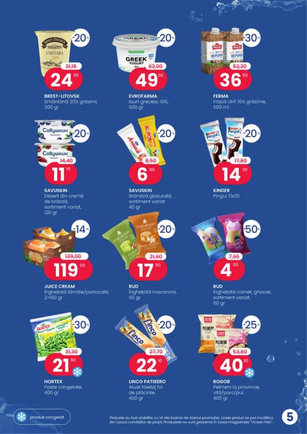 Cataloage Ocean Fish: Oferta lunii martie - 01-03-2026 - 01-04-2026.