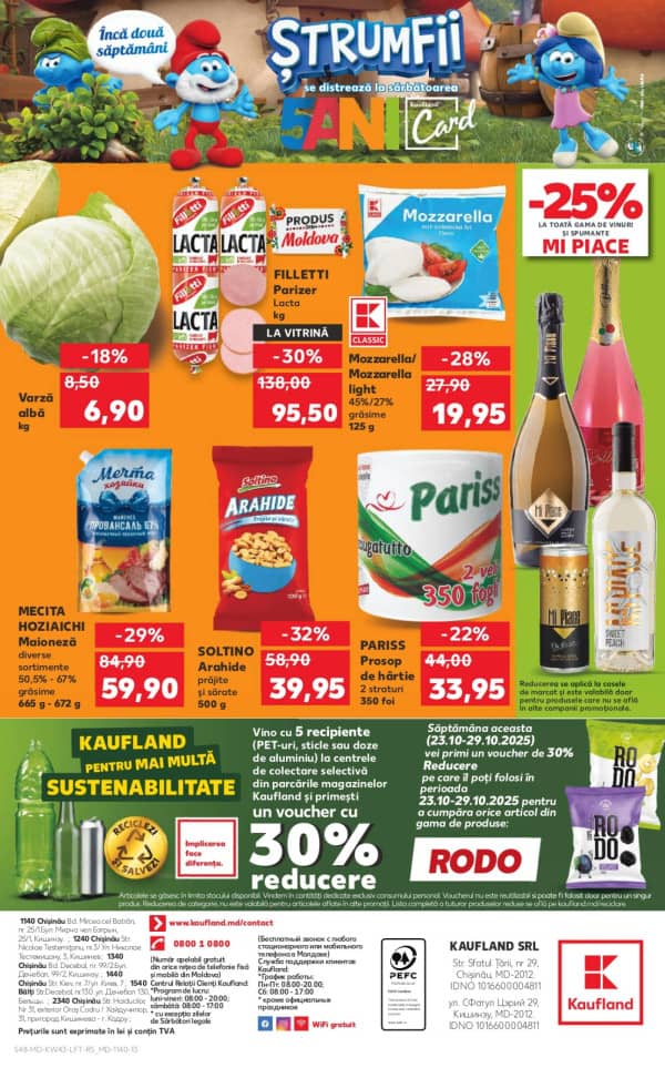 Cataloage Kaufland: Descoperă ofertele din perioada 23.10 - 29.10 - 23-10-2025 - 29-10-2025.