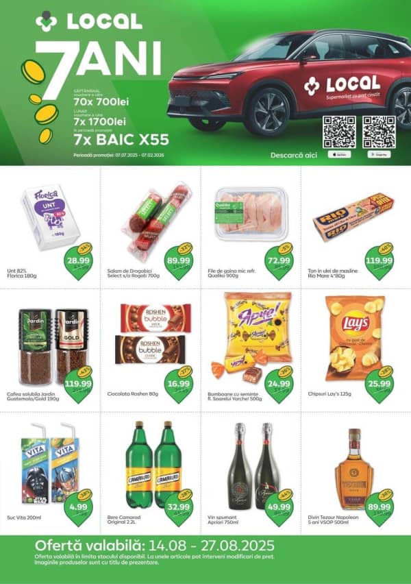 Local Discounter: Oferta lunii august