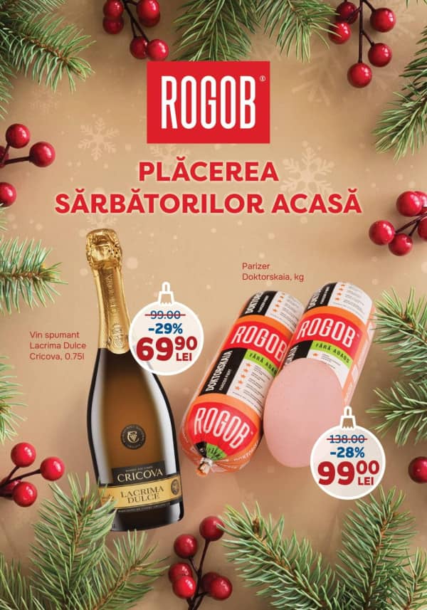 Каталоги Rogob: Праздничный буклет - 18-12-2025 - 14-01-2026.