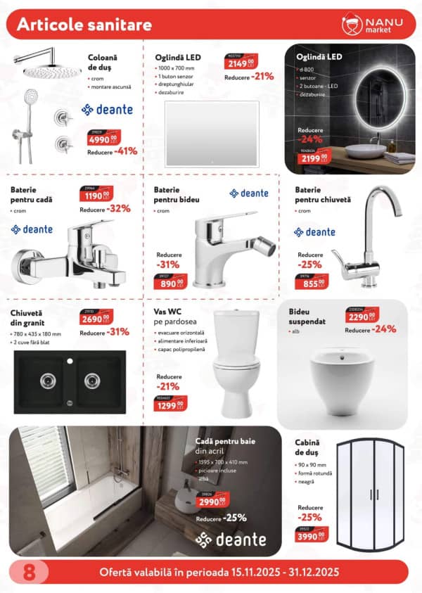 Cataloage Nanu Market: Ofertă promoțională - 15-11-2025 - 31-12-2025.