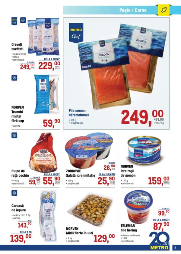 Cataloage Catalog produse alimentare de la METRO (Nr. 25) - 05-12-2024 - 18-12-2024.