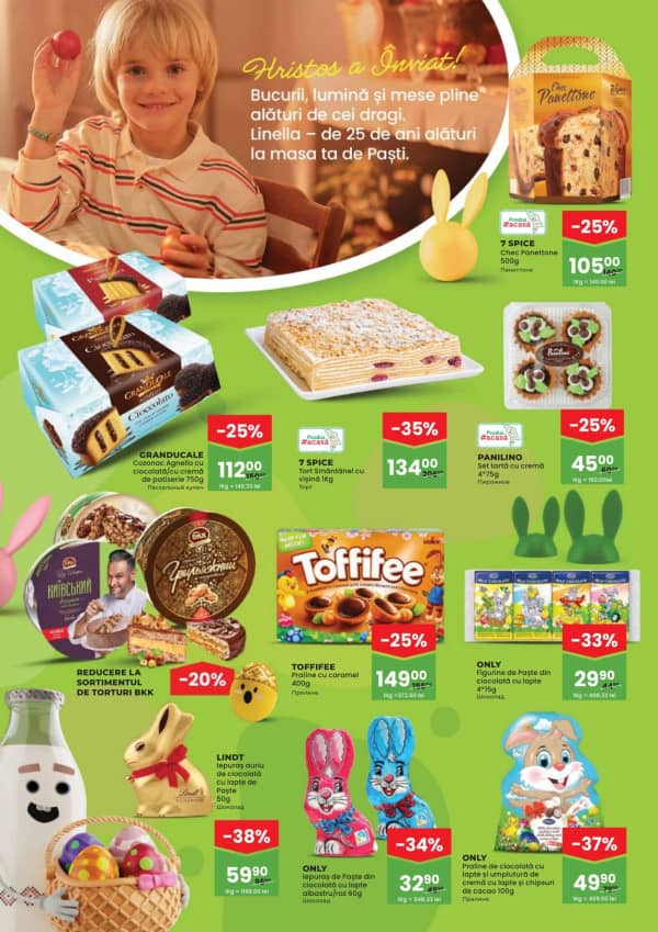 Cataloage Linella: Reduceri Pascale - 09-04-2026 - 22-04-2026.
