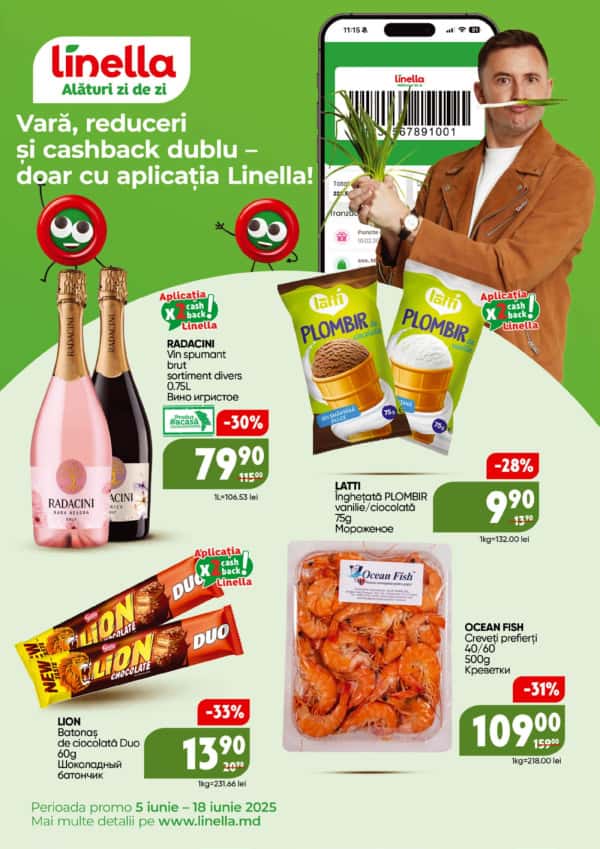 Cataloage Linella: Bun venit, vara! - 05-06-2025 - 18-06-2025.