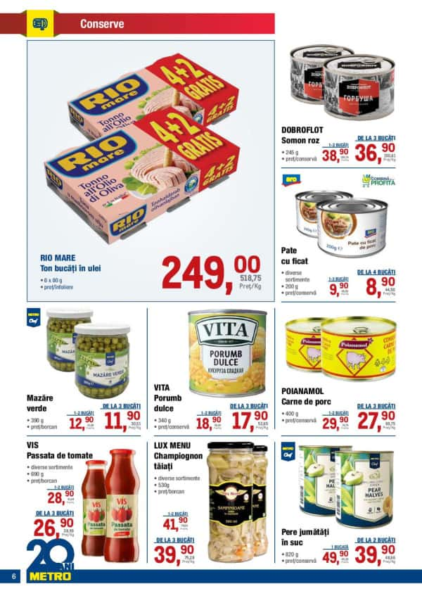 Cataloage Catalog produse alimentare de la METRO (Nr. 19) - 12-09-2024 - 25-09-2024.