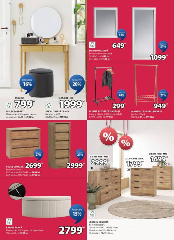 Cataloage JYSK: Reducerile lunii august - 31-07-2025 - 27-08-2025.