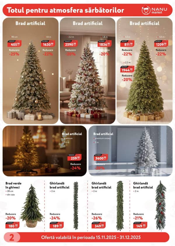 Cataloage Nanu Market: Ofertă promoțională - 15-11-2025 - 31-12-2025.