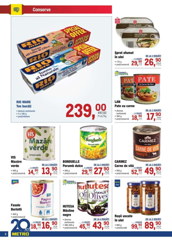 Cataloage Catalog produse alimentare de la METRO (Nr. 21) - 10-10-2024 - 23-10-2024.