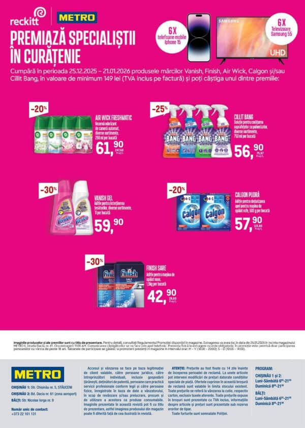 Cataloage Catalog produse alimentare de la METRO (Nr. 1) - 09-01-2026 - 21-01-2026.