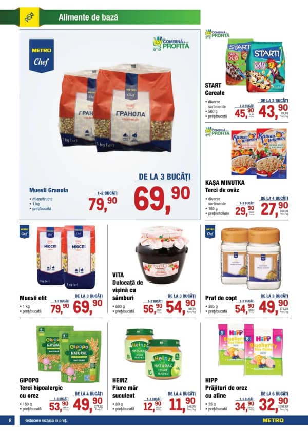 Cataloage Catalog produse alimentare de la METRO (Nr. 21) - 16-10-2025 - 29-10-2025.
