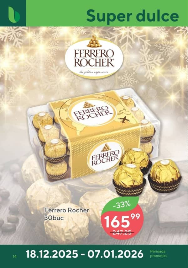 Cataloage Bonus: Reduceri de sărbători - 18-12-2025 - 07-01-2026.