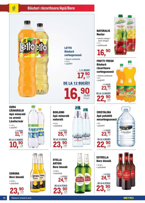 Cataloage Catalog produse alimentare de la METRO (Nr. 25) - 11-12-2025 - 24-12-2025.