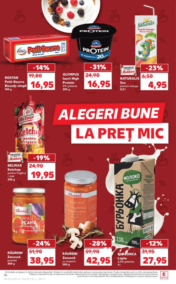 Cataloage Kaufland: Descoperă ofertele din perioada 26 - 3.03 - 26-02-2026 - 03-03-2026.