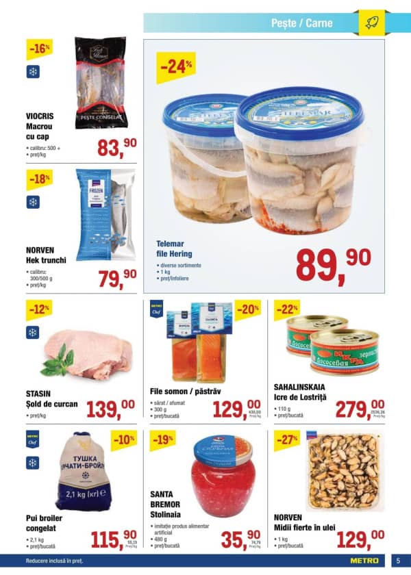 Cataloage Catalog produse alimentare de la METRO (Nr. 21) - 16-10-2025 - 29-10-2025.