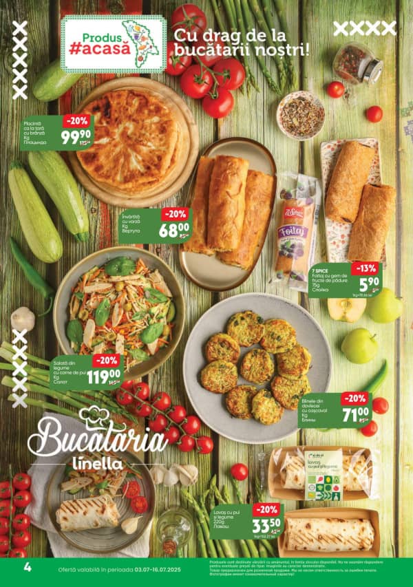 Cataloage Linella: Ofertă promoțională - 03-07-2025 - 16-07-2025.