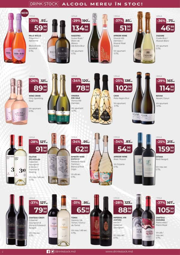 Cataloage Drink Stock: Promoțiile lunii februarie - 01-02-2025 - 28-02-2025.