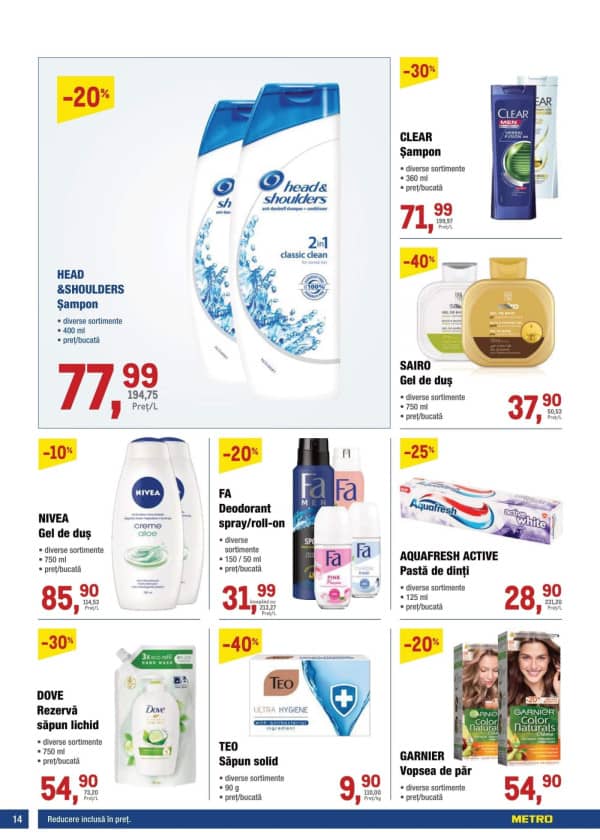 Cataloage Catalog produse alimentare de la METRO (Nr. 14) - 10-07-2025 - 23-07-2025.