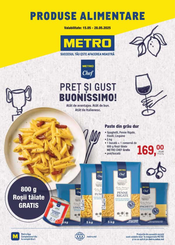 Каталоги Каталог продуктов питания METRO (Nr. 10) - 15-05-2025 - 28-05-2025.