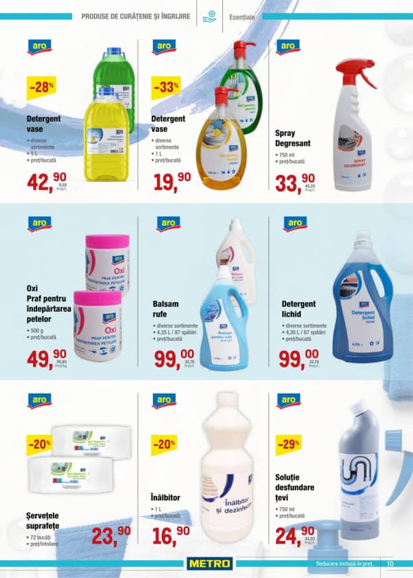 Cataloage METRO: Catalog Special Curățenie (NR. 6) - 19-03-2026 - 15-04-2026.