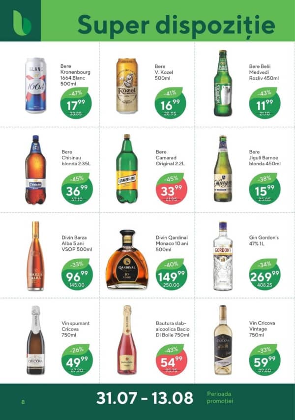Cataloage Bonus: Oferta lunii august - 31-07-2025 - 13-08-2025.