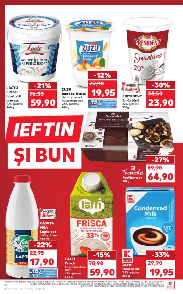 Cataloage Kaufland: Descoperă ofertele din perioada 15.01 - 21.01 - 15-01-2026 - 21-01-2026.