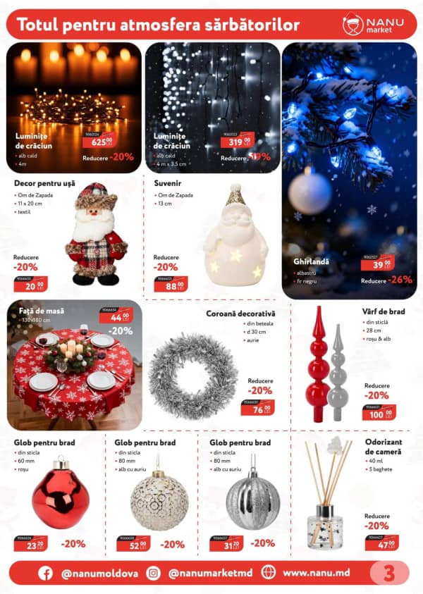 Cataloage Nanu Market: Ofertă promoțională - 15-11-2025 - 31-12-2025.