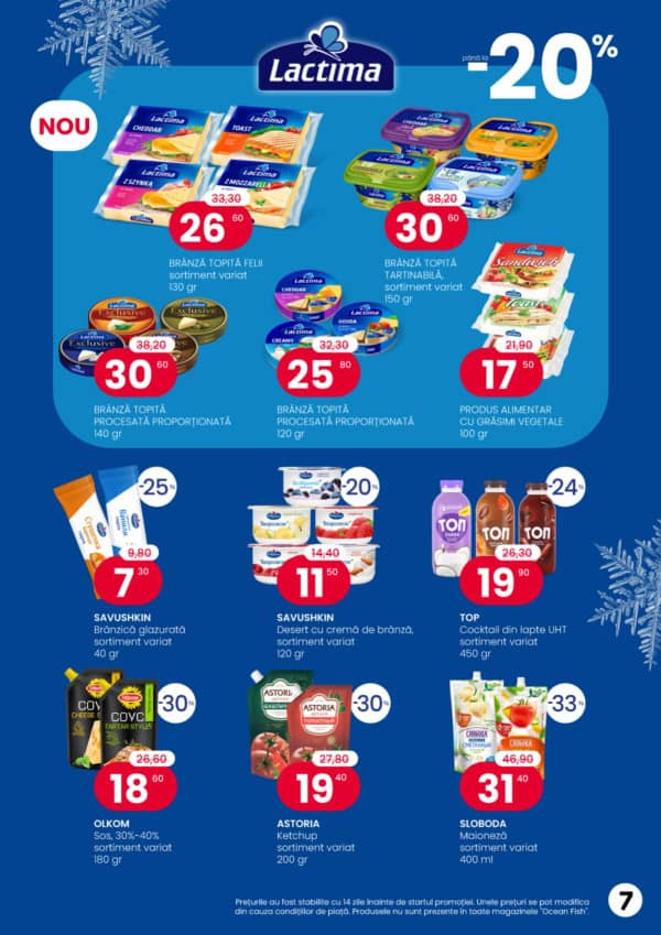 Cataloage Ocean Fish: Reduceri de sărbători - 01-12-2025 - 08-01-2026.